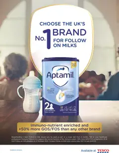 Preview of Tesco - Magazine - April 2026 valid from 01.04.2026 | Page: 5 | Products: Milk, Iron