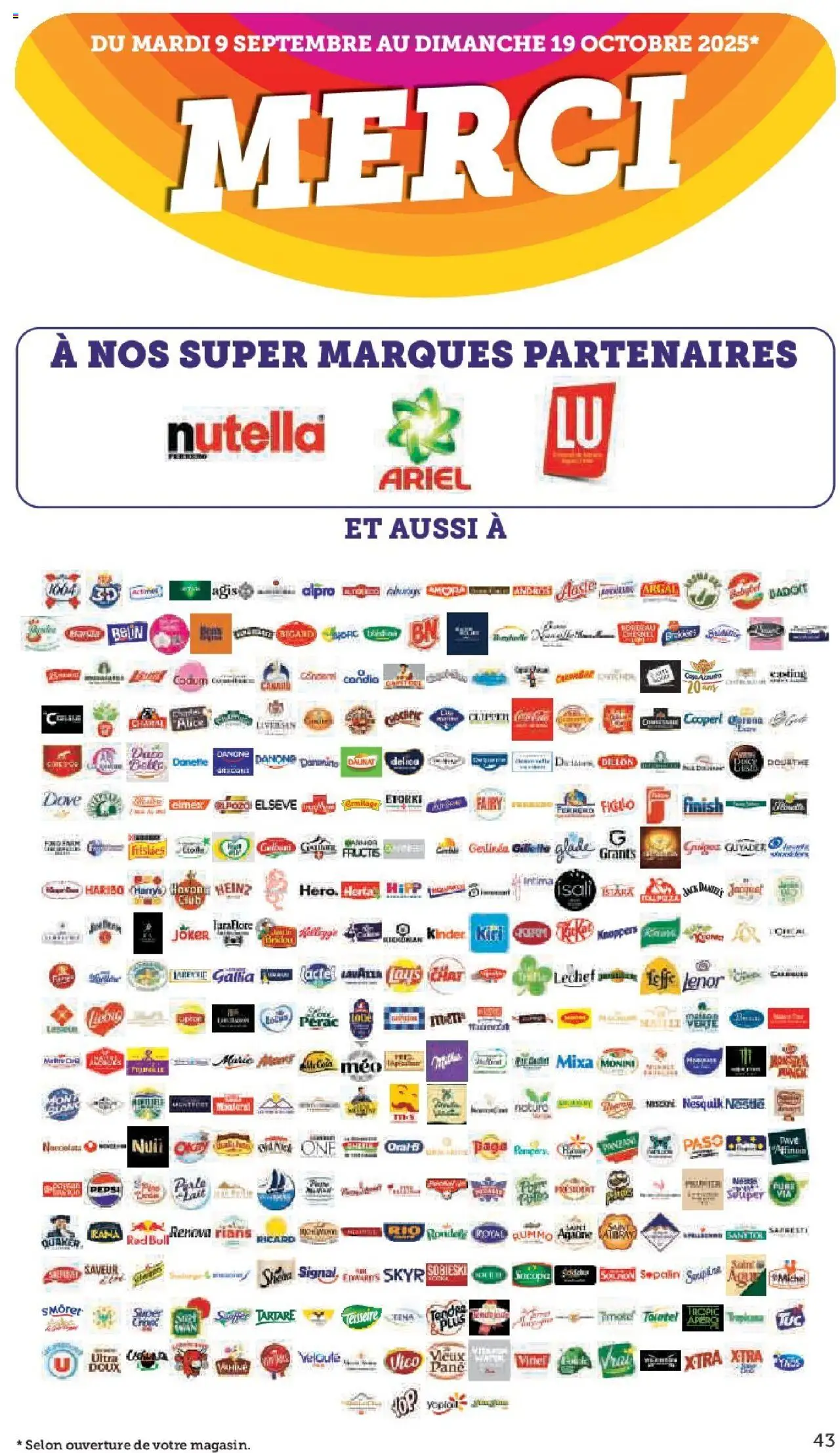 {H1} | Page: 43 | Produits: Ricard, Lenor, Red bull, Skyr