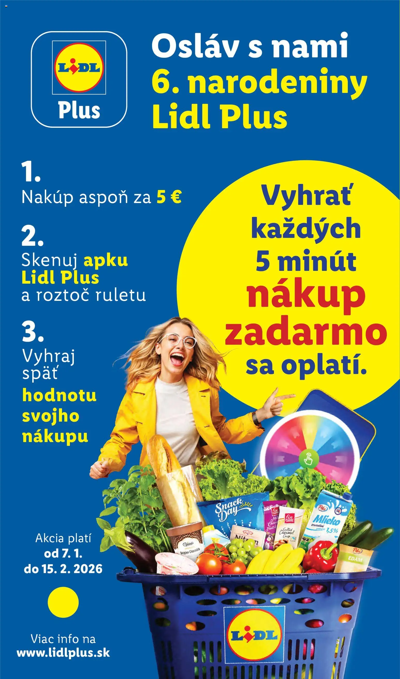 Nové Lidl akcie – leták je platný od 12.01.2026 | Strana: 36 | Produkty: Mlieko