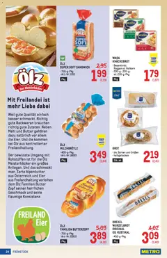 Metro angebote Profi ab 02.04.2026 gültig | Seite: 24 | Produkte: Butter, Eier, Brot