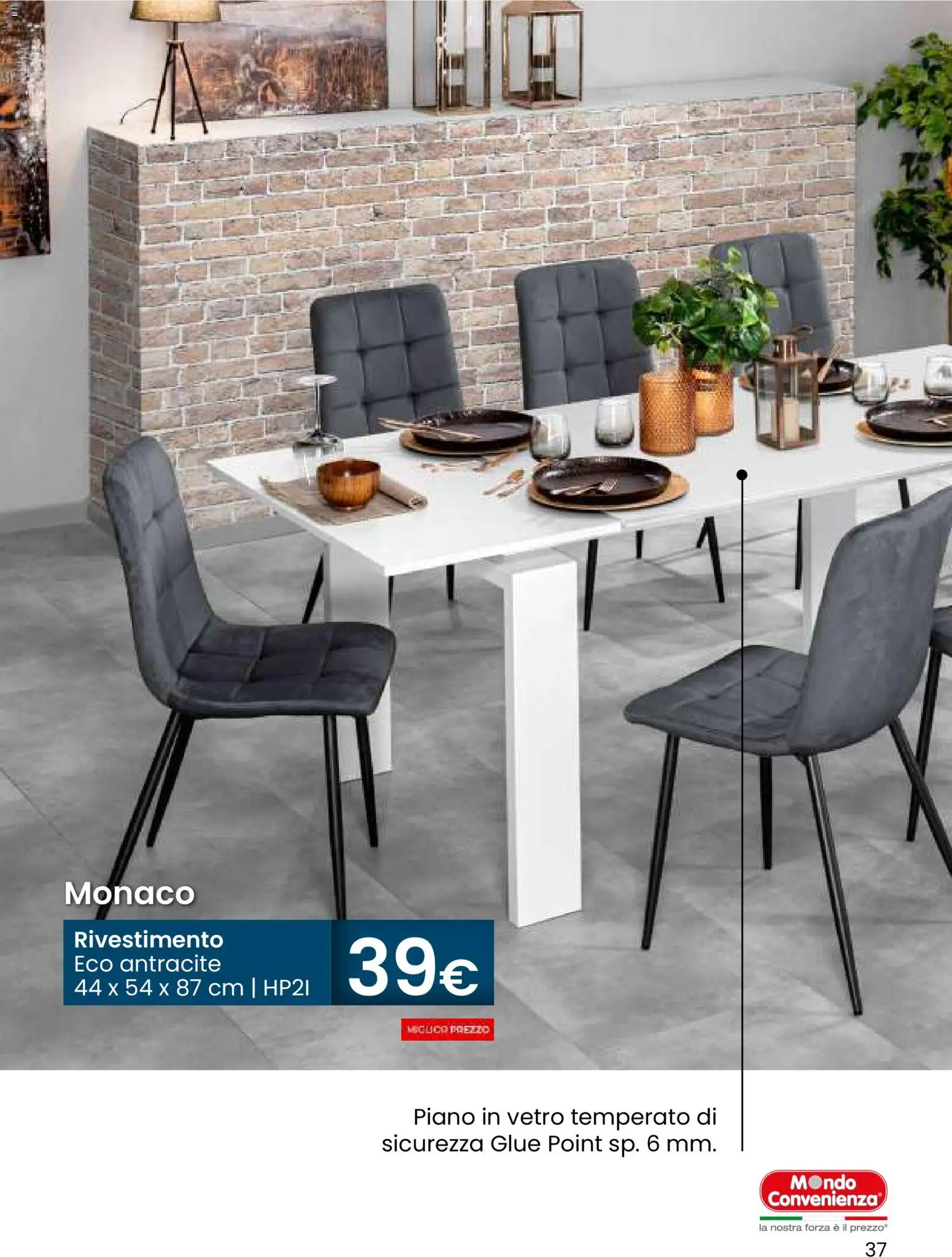 Volantino Mondo Convenienza del 28.10.2025 | Pagina: 37