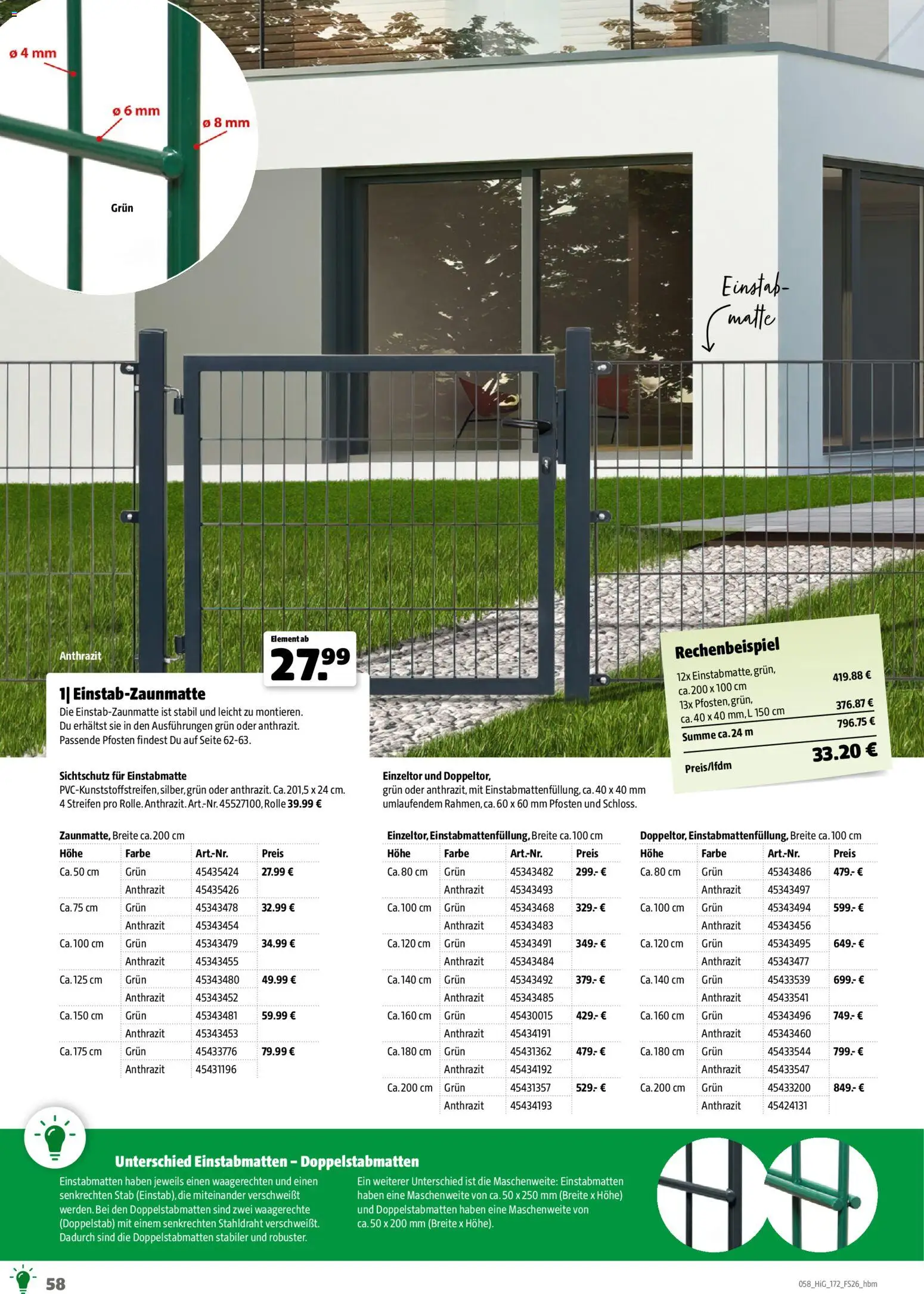 Hagebau Gartengestaltungsortiment – gültig ab 02.03.2026 | Seite: 58