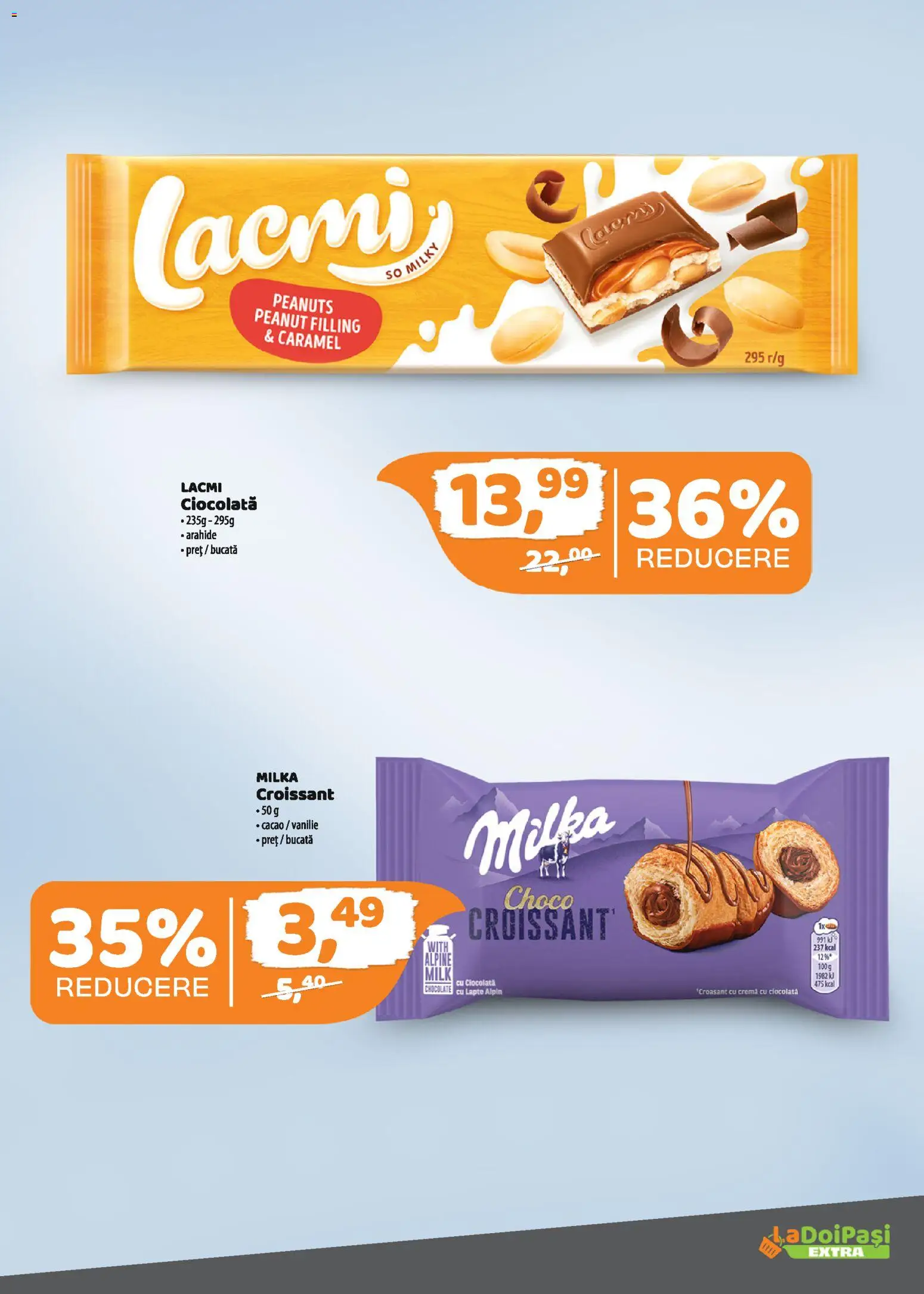 Noul catalog LaDoiPași – valabil de la 16.02.2026 | Pagină: 4 | Produse: Arahide, Lapte, Ciocolată, Cacao