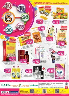 Preview of KM Trading Weekend Delights - Safa Express Khalifa City, Park & Al Reem valid from 11.09.2025
