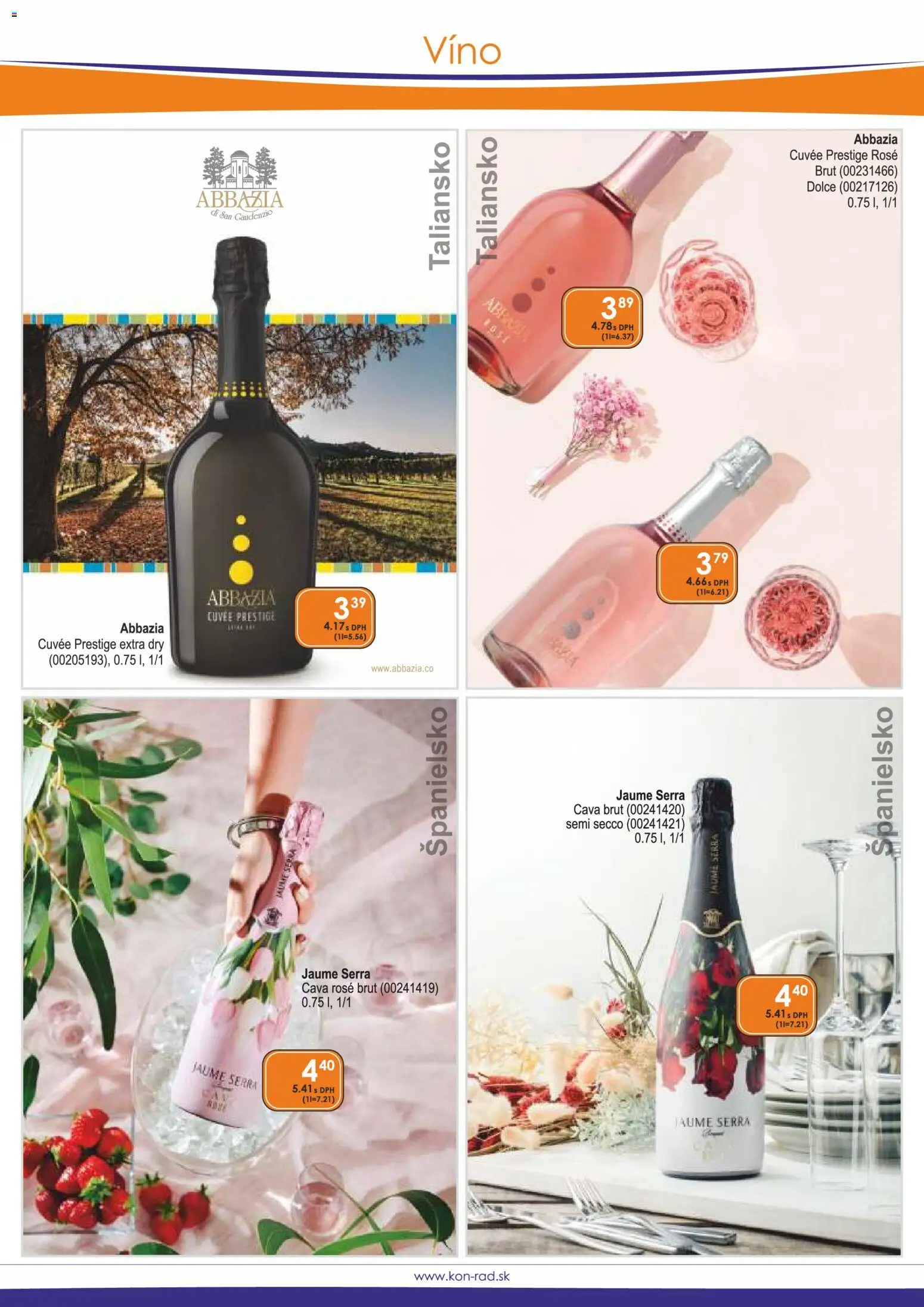 Nové KON - RAD akcie – leták je platný od 01.12.2025 | Strana: 24 | Produkty: Víno