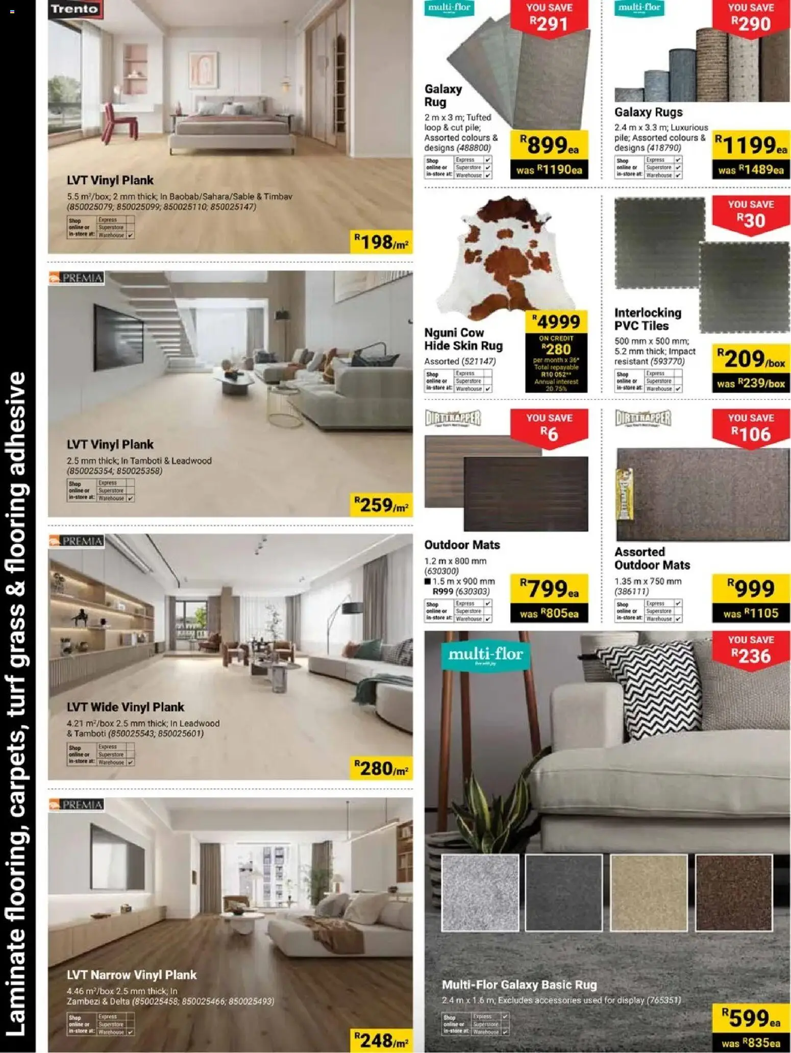 New Builders catalogue – valid from 03.03.2026 | Page: 14 | Products: Rug, Adhesive