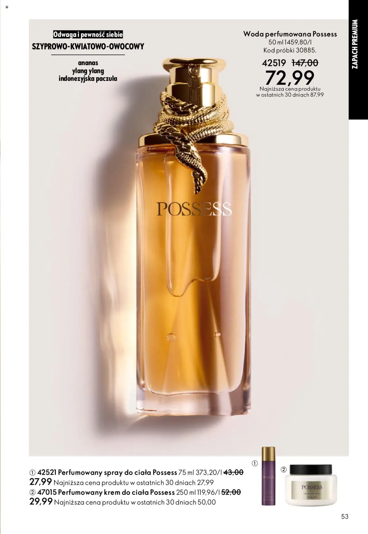 Oriflame Katalog 15 2025 od 22.10.2025 | Strona: 53 | Produkty: Zapach, Krem do ciała, Krem, Woda