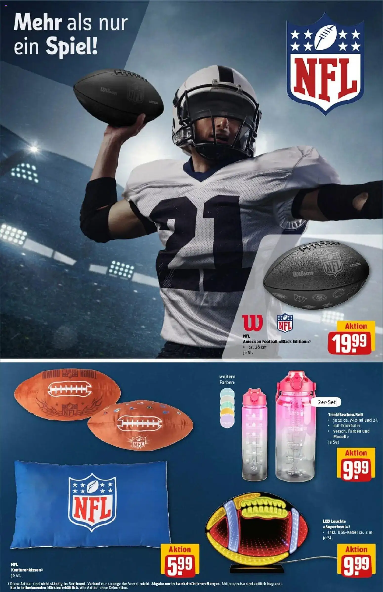 Rewe prospekt Schleiden	 – gültig ab 26.01.2026 | Seite: 31 | Produkte: Spiel, Football