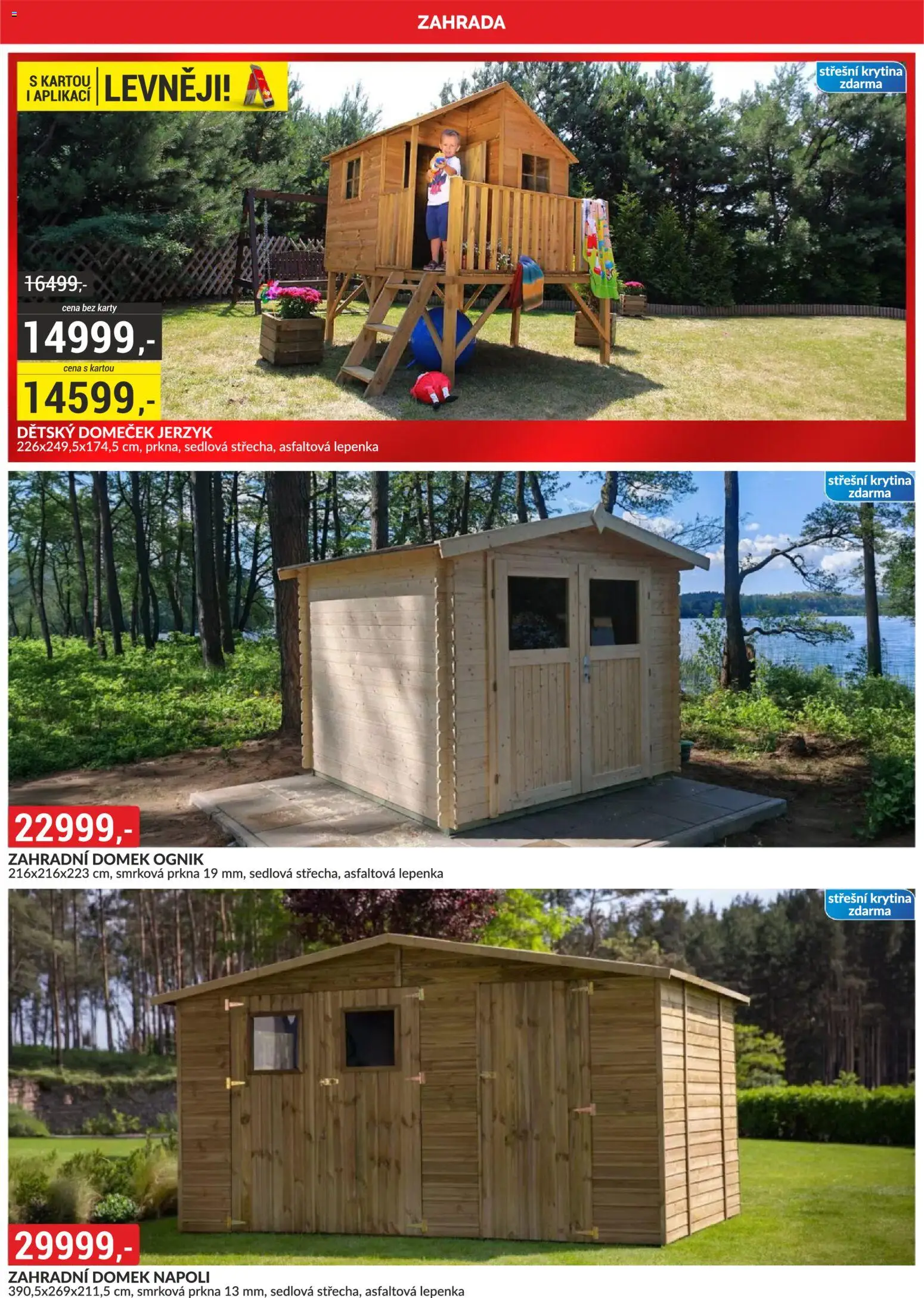BAUMAX leták od 01.03.2026 | Strana: 10 | Produkty: Zahrada, Dětský domeček, Zahradní domek, Karty