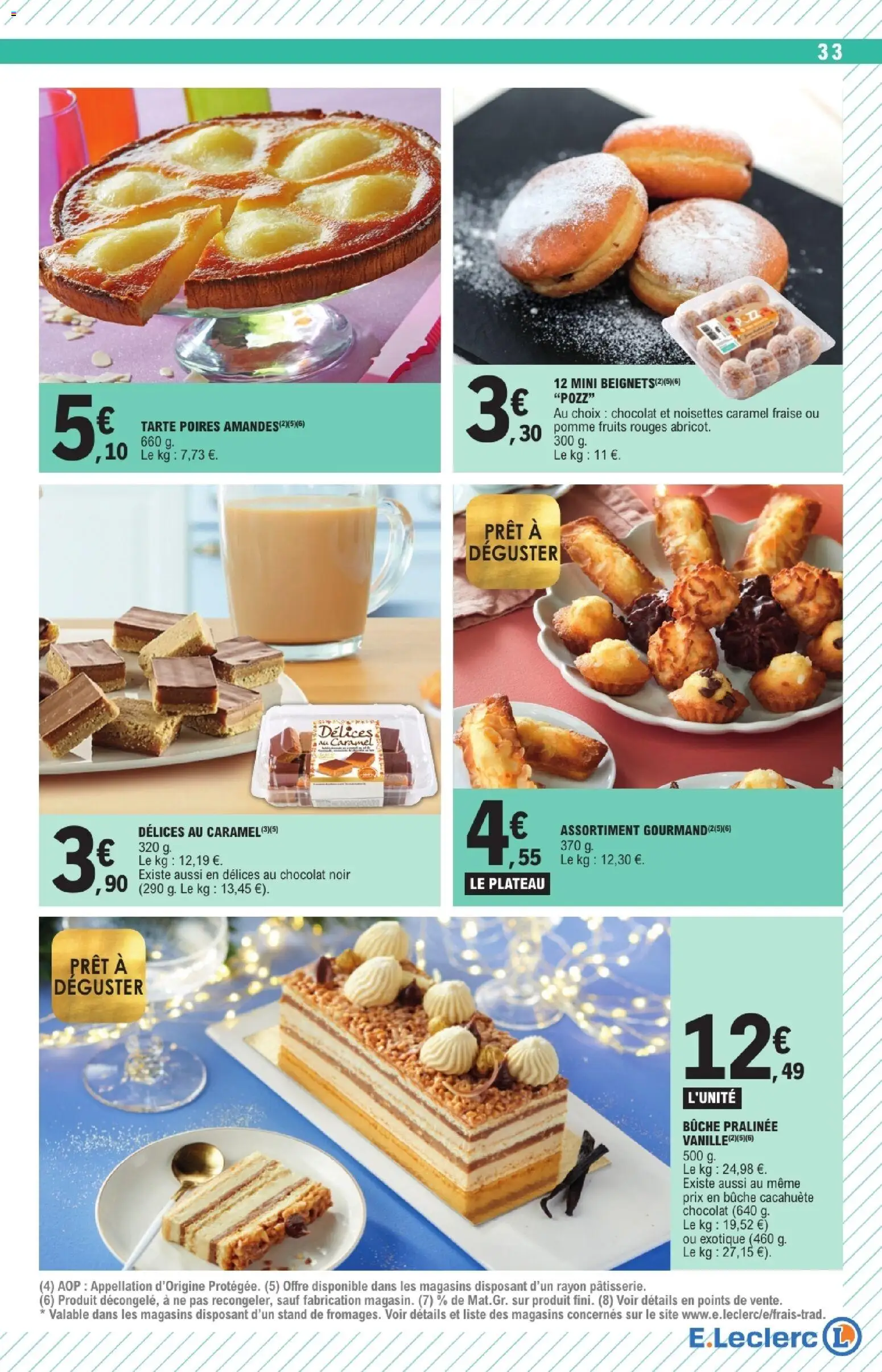 {H1} | Page: 33 | Produits: Cacahuète, Fraise, Noisettes, Chocolat