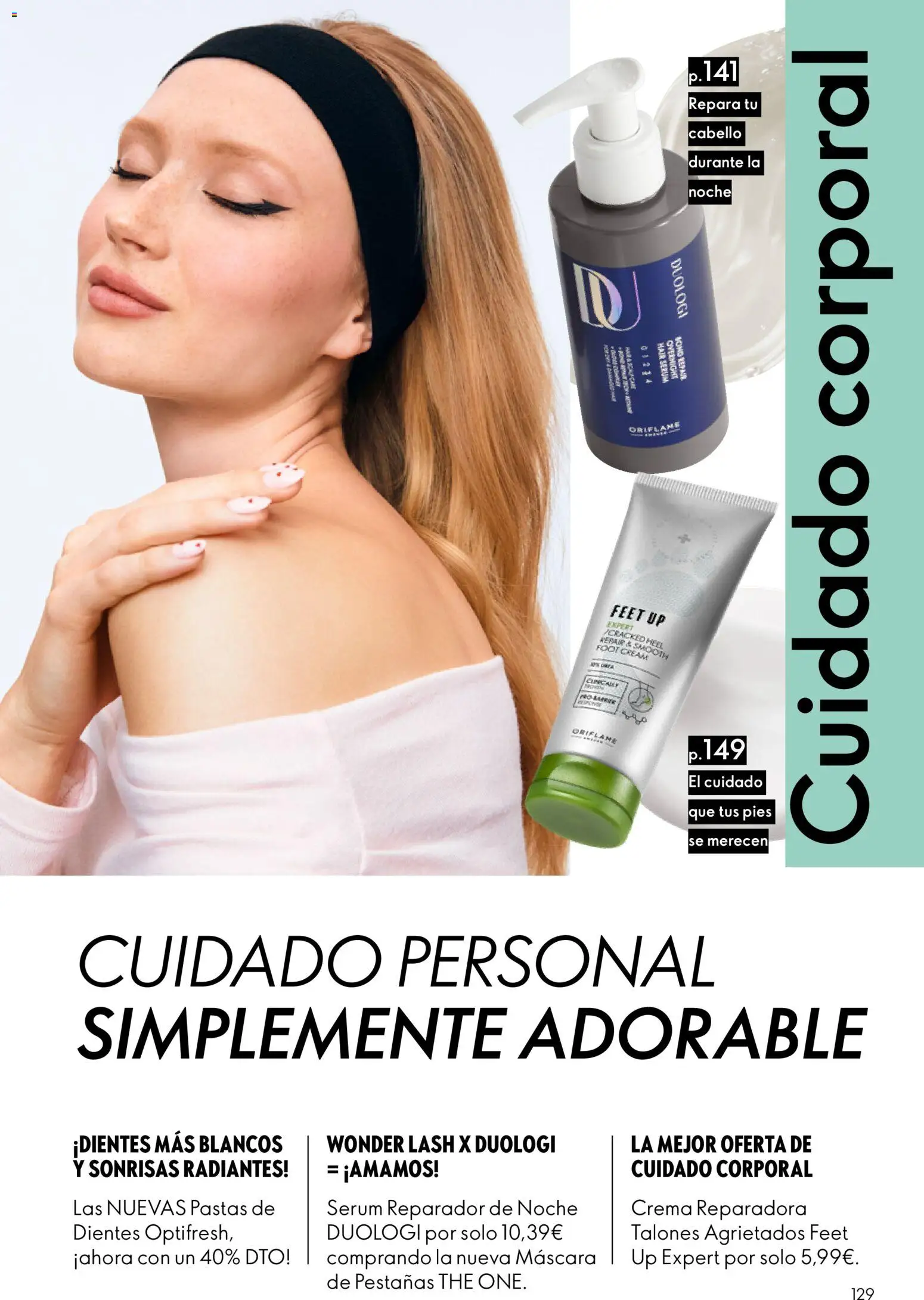 Oriflame - Catálogo Campaña 2 │ válido desde el 28.01.2026 | Página: 129 | Productos: Máscara, Sérum, Crema