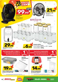 Brico Marché Gazetka od 11.06.2025 | Strona: 6 | Produkty: USB, Wentylator, Woreczki strunowe