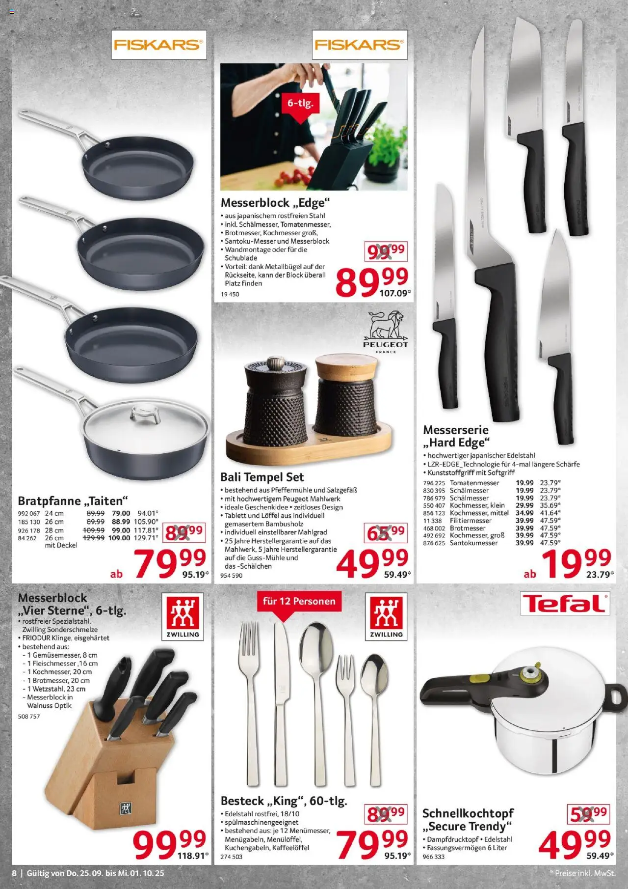 Selgros  Non Food – gültig ab 25.09.2025 | Seite: 8