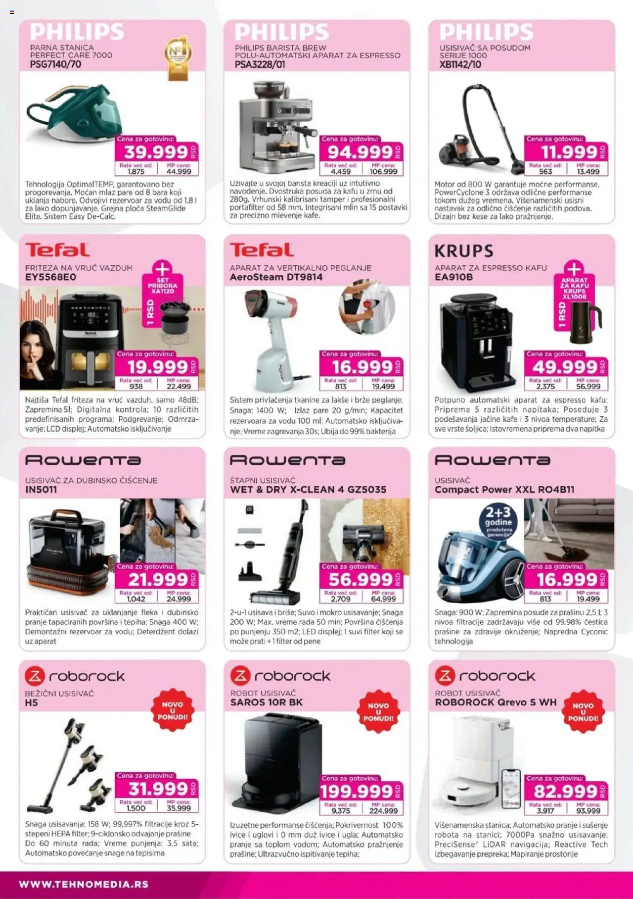 Tehnomedia katalog - važi od 11.08.2025 | Strana: 12 | Proizvode: Deterdžent, Mlin, Robot, Friteza