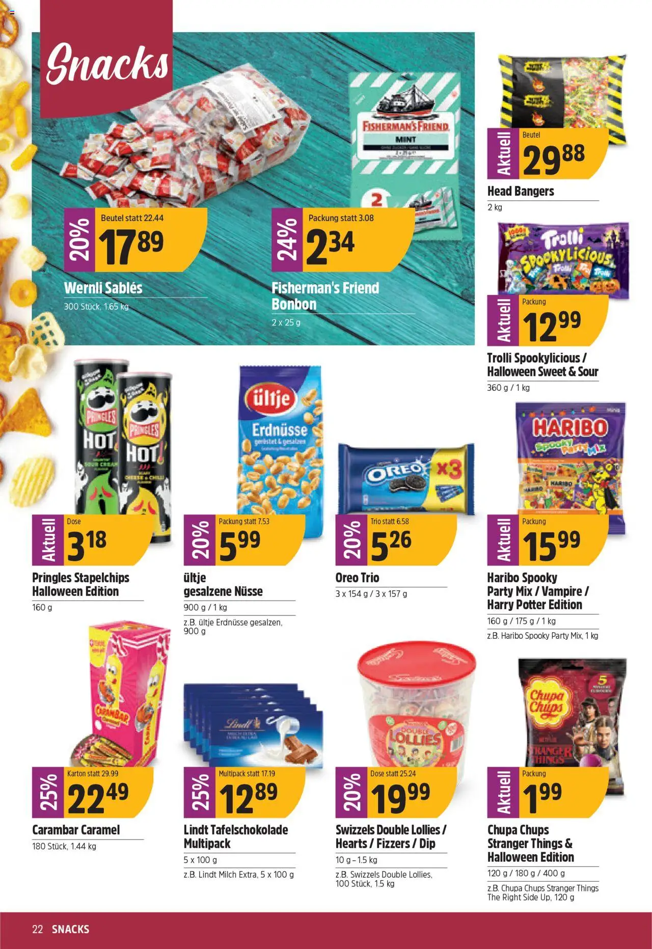 TopCC Aktionen – gültig ab 27.10.2025 | Seite: 22 | Produkte: Erdnüsse, Milch, Nüsse