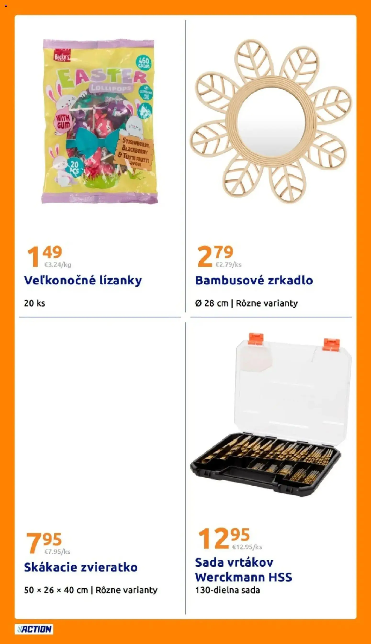 Nové Action akcie – leták je platný od 11.03.2026 | Strana: 28 | Produkty: Zrkadlo