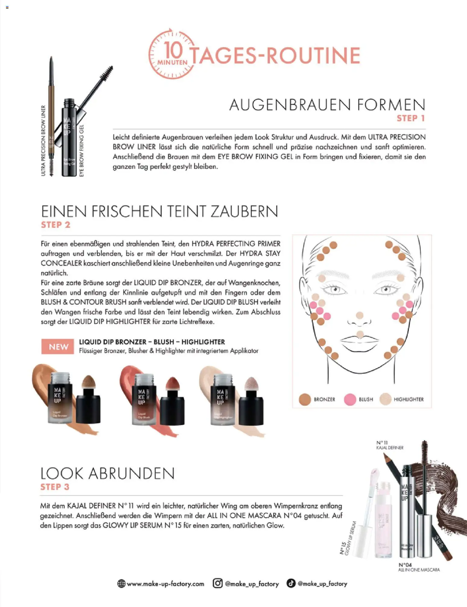 Müller Magazine Lifestyle 2/26 gültig ab 01.03.2026 | Seite: 19 | Produkte: Concealer, Bronzer, Kajal