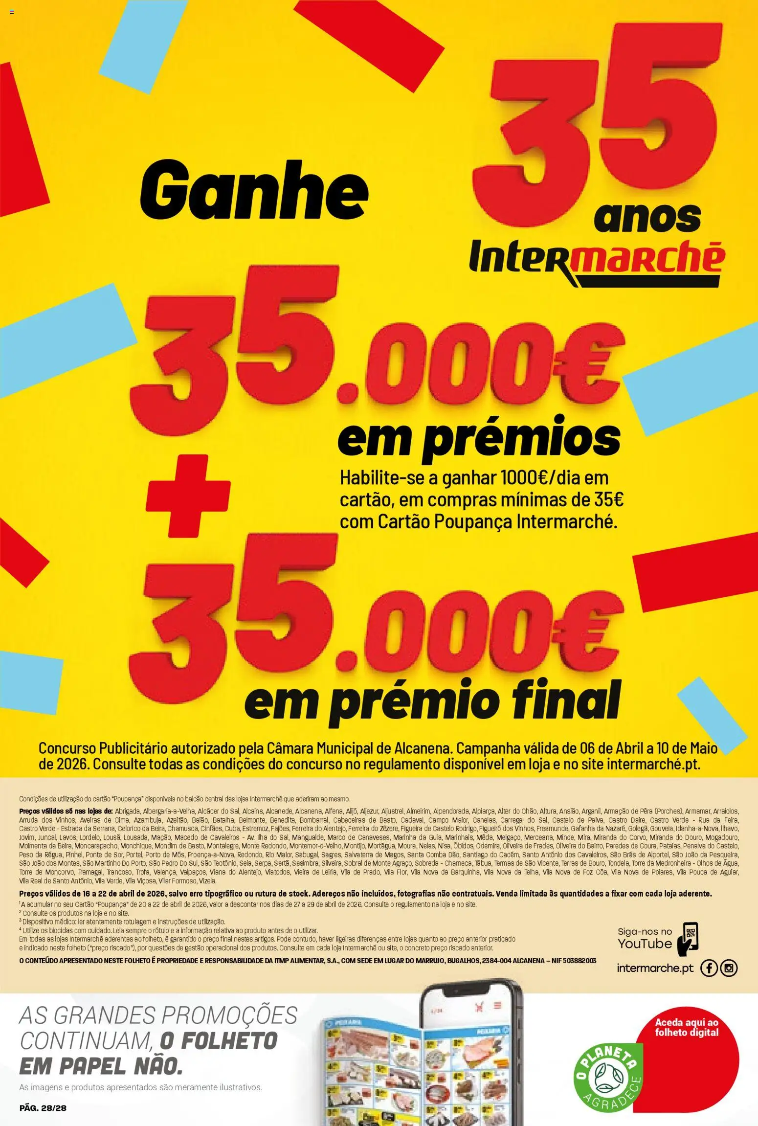 Intermarché Folheto Contact │ válido de 16.04.2026 | Página: 28