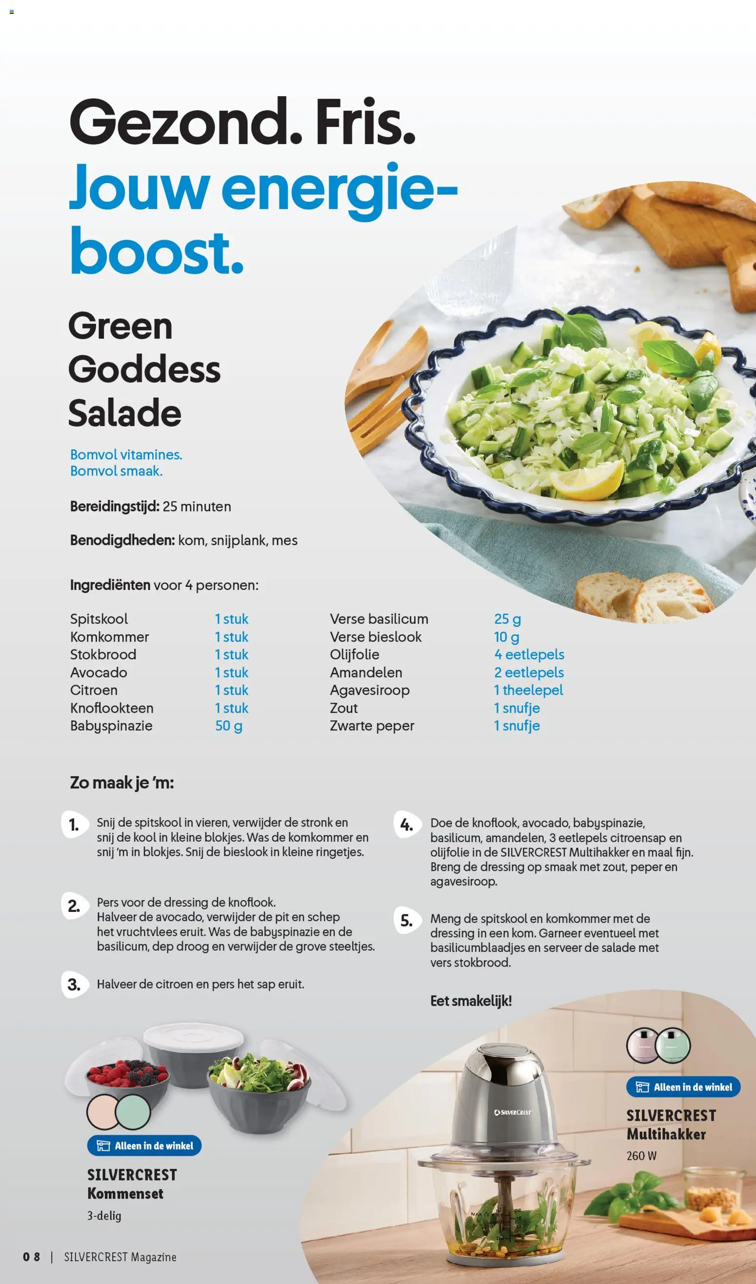 {H1} | Pagina: 8 | Producten: Író, Avocado, Schep, Mes