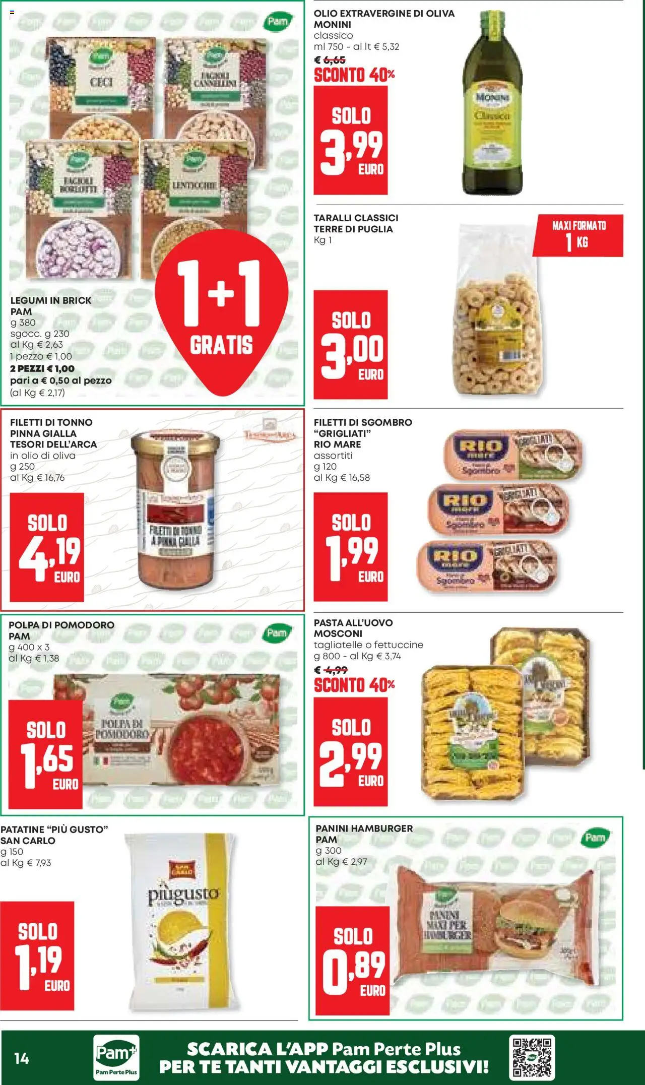 Volantino Panorama del 11.09.2025 | Pagina: 14 | Prodotti: Legumi, Tè, Patatine, Sgombro