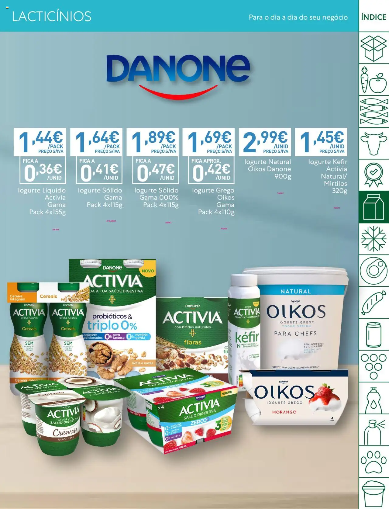 Recheio folheto │ válido de 12.08.2025 | Página: 21 | Produtos: Probióticos, Iogurte, Cereais, Mirtilos