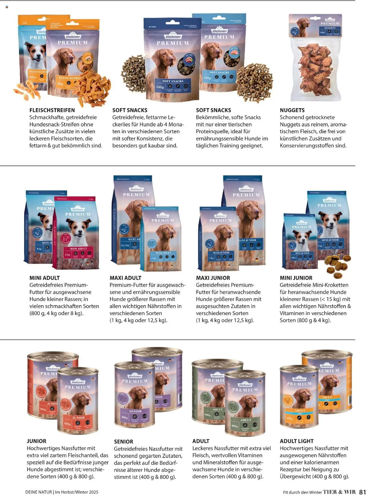 Dehner Prospekt Deine Natur – gültig ab 09.10.2025 | Seite: 81 | Produkte: Hahnchen, Ente
