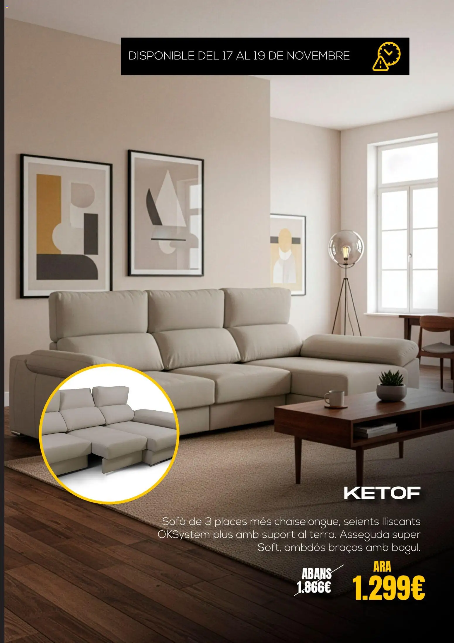 OKsofás Black Friday Cat │ válido desde el 07.11.2025 | Página: 5 | Productos: Sofá