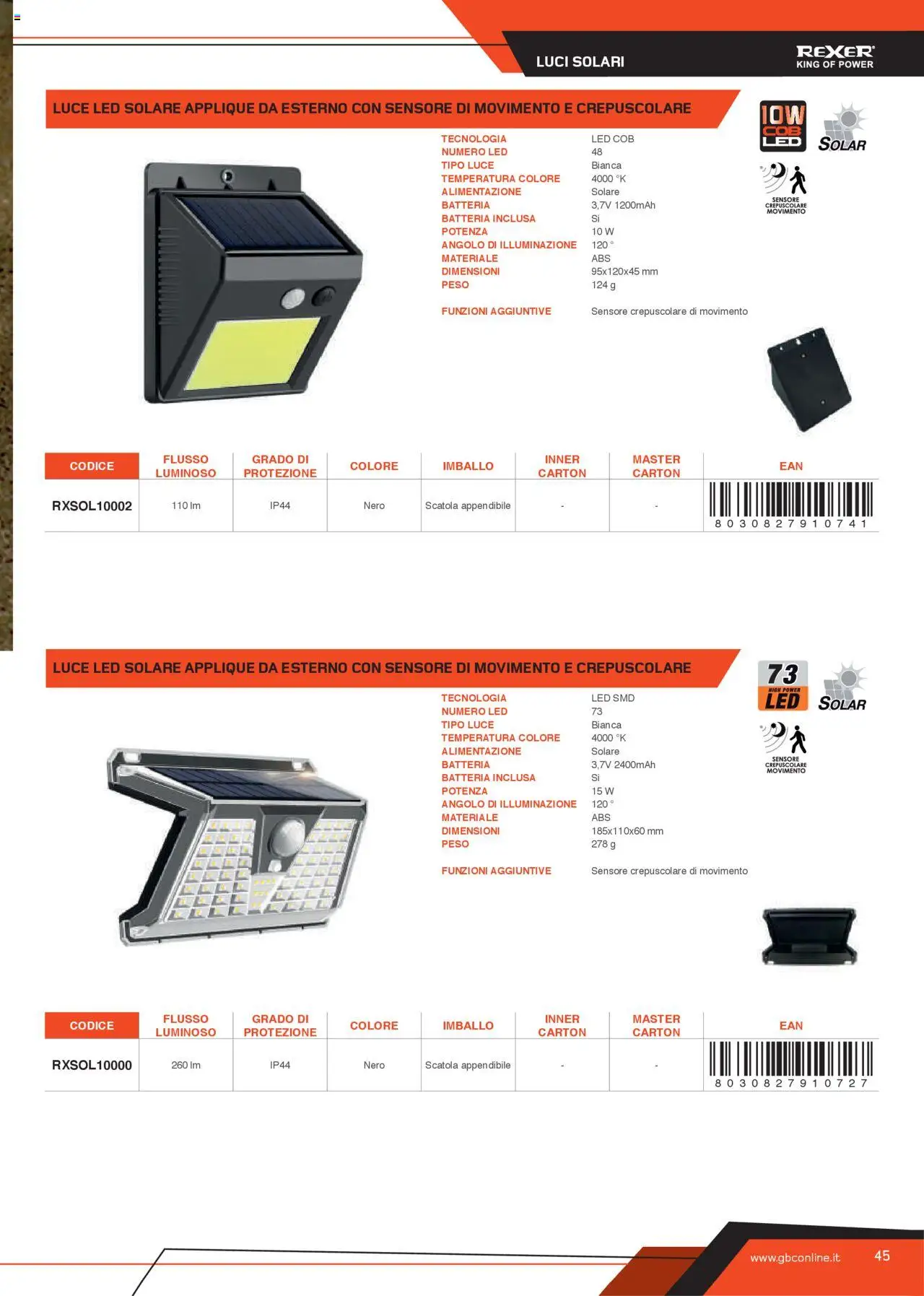 Volantino GBC del 31.05.2025 | Pagina: 45 | Prodotti: Scatola, Batteria