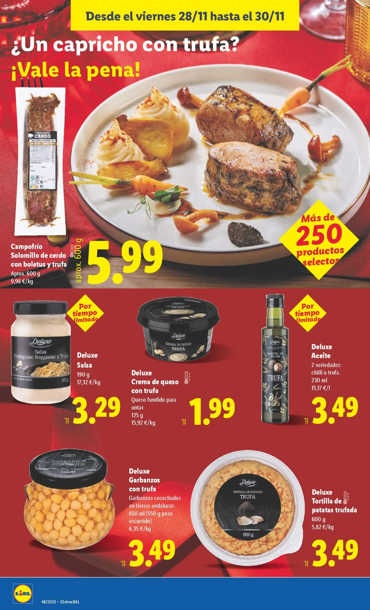 Lidl folleto │ válido desde el 24.11.2025 | Página: 26 | Productos: Γραβάτα, Solomillo de cerdo, Queso, Crema
