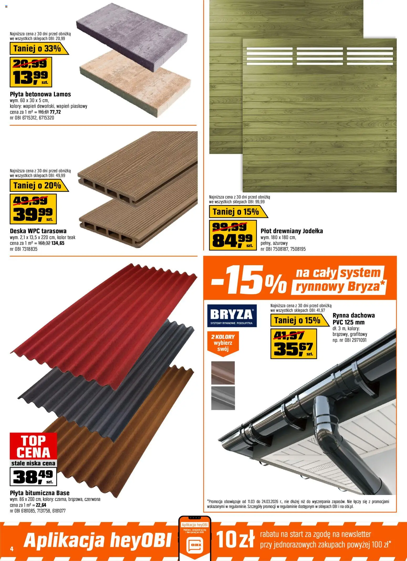 OBI gazetka od 11.03.2026 | Strona: 4