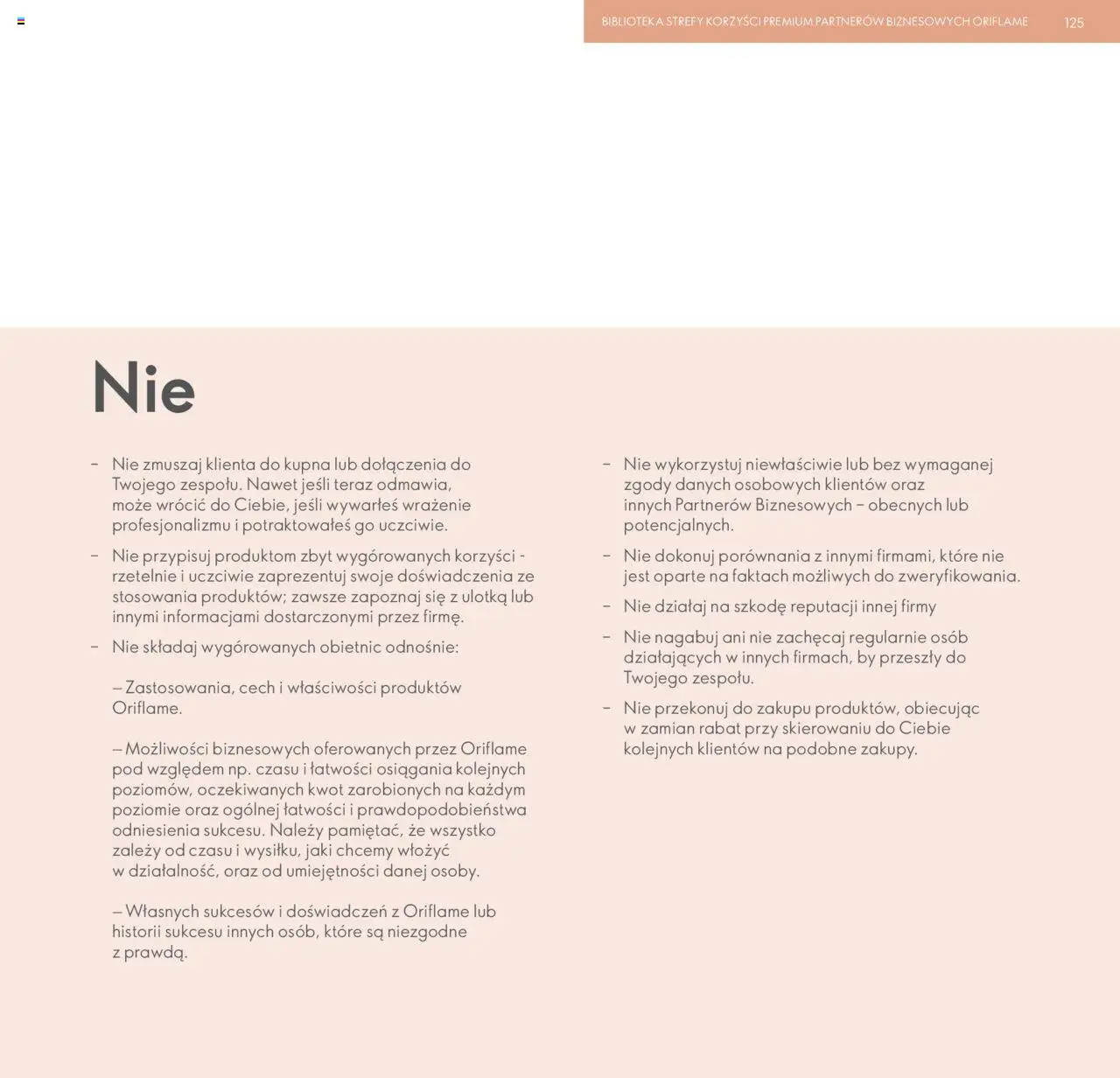 Oriflame Katalog - Strefa Korzyści Premium od 23.01.2024 | Strona: 125 | Produkty: Biblioteka