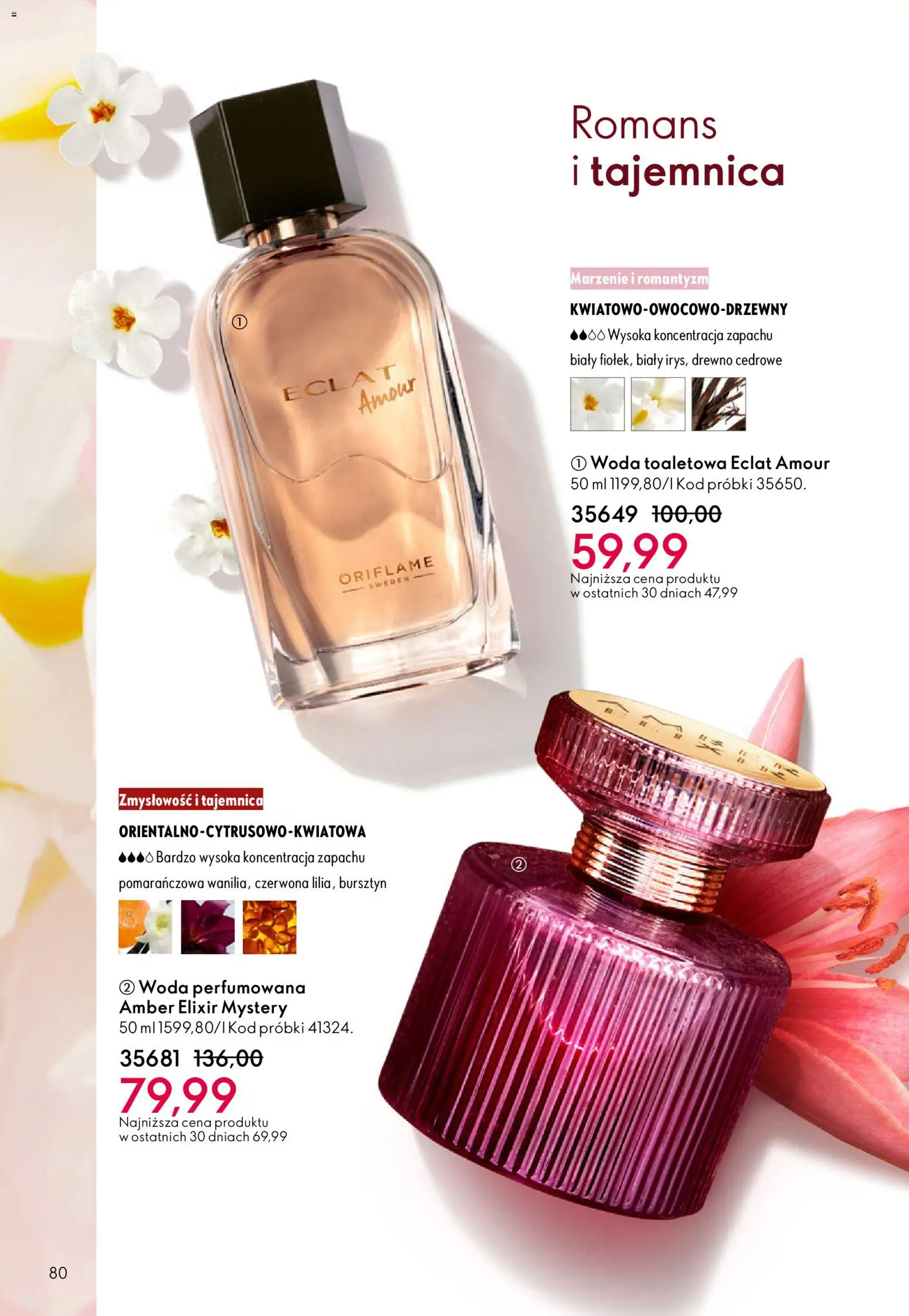 Oriflame Katalog 3 2026 od 11.02.2026 | Strona: 80 | Produkty: Woda toaletowa, Woda