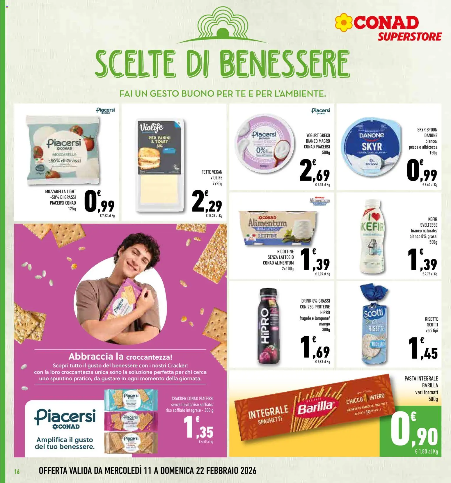 Volantino Conad del 11.02.2026 | Pagina: 16