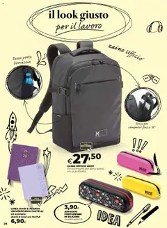 Volantino Ipercoop del 16.07.2025 | Pagina: 24 | Prodotti: Zaino, Computer, Silicone, Borraccia
