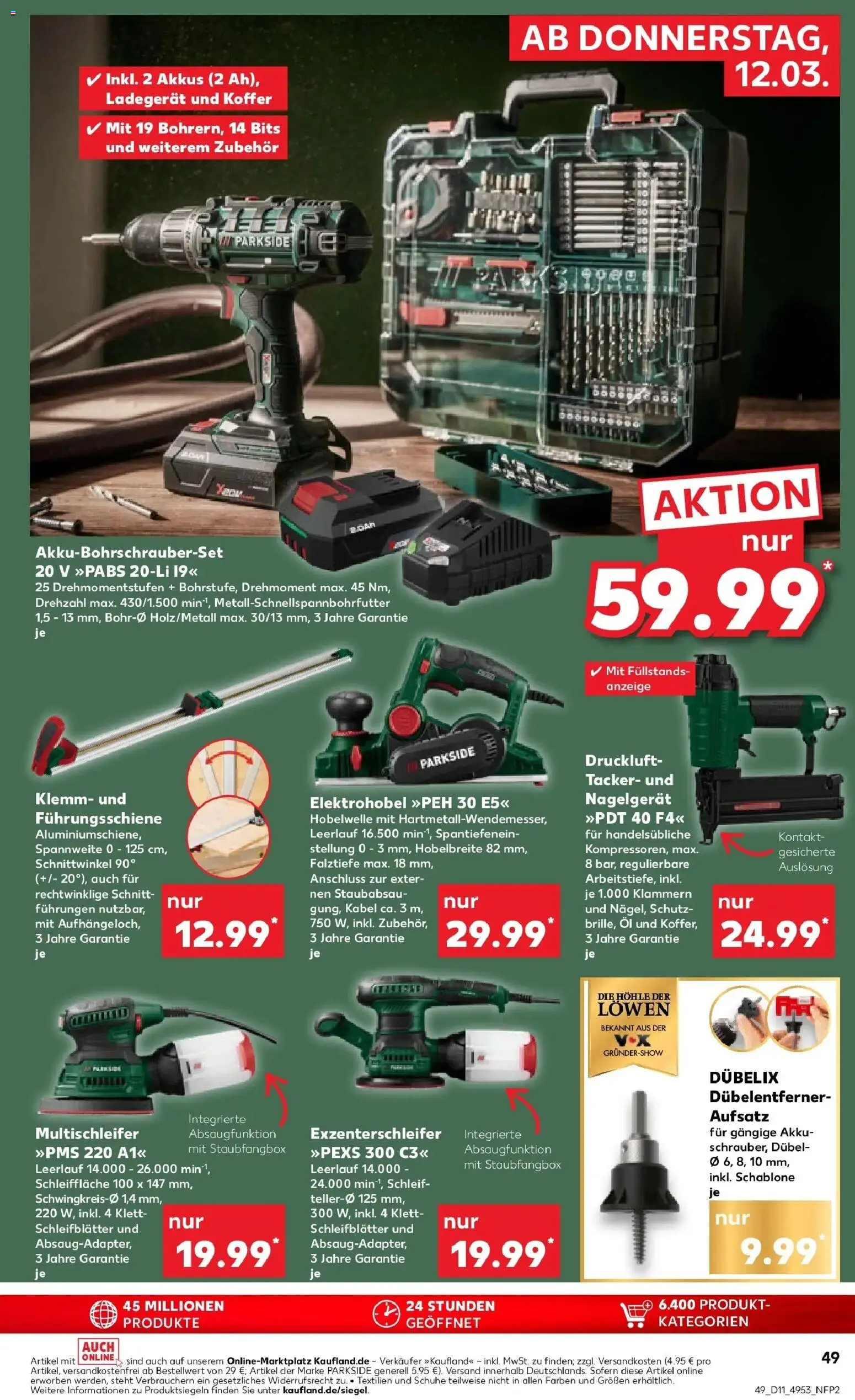 Kaufland Prospekt Hermeskeil	 – gültig ab 09.03.2026 | Seite: 61 | Produkte: Kabel, Öl, Koffer, Ladegerät