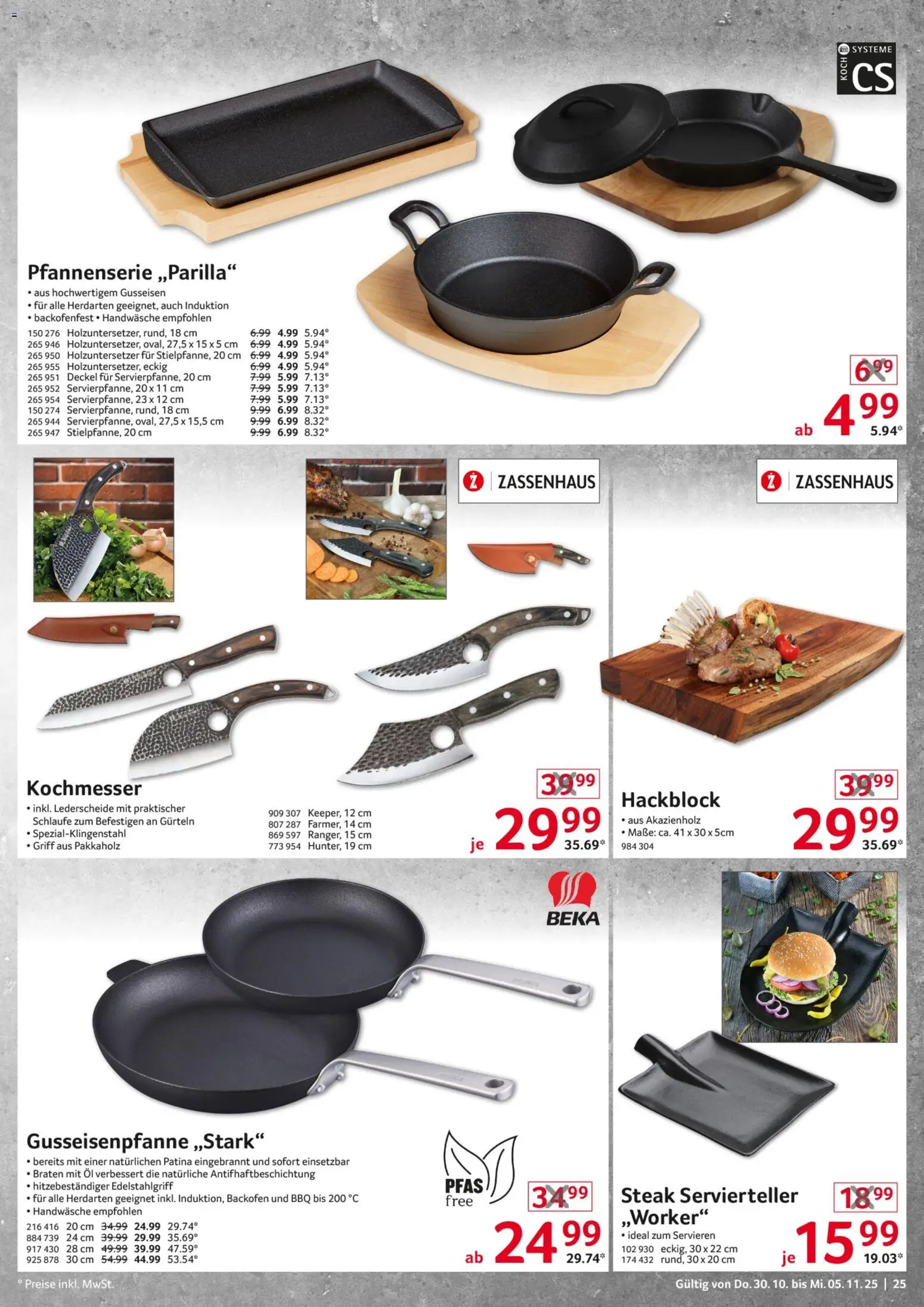 Selgros  Non Food – gültig ab 30.10.2025 | Seite: 25 | Produkte: Öl, Backofen, Steak