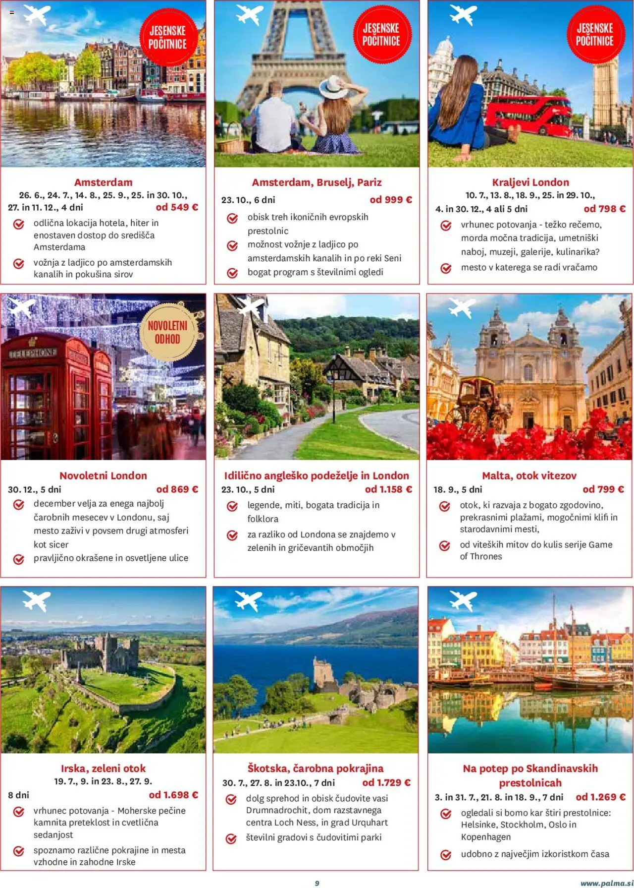 Palma katalog potovanja osrečujejo │ velja od 01.08.2025 | Stran: 9