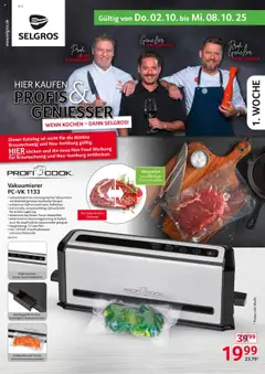 Selgros  Non Food ab 02.10.2025 gültig