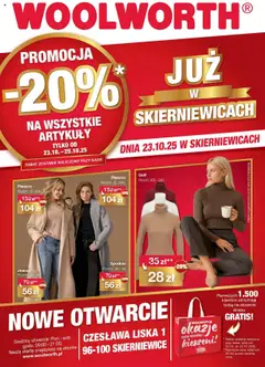 Pogląd oferty "Woolworth Gazetka - Już w Skierniewice" - ważna od 23.10.2025