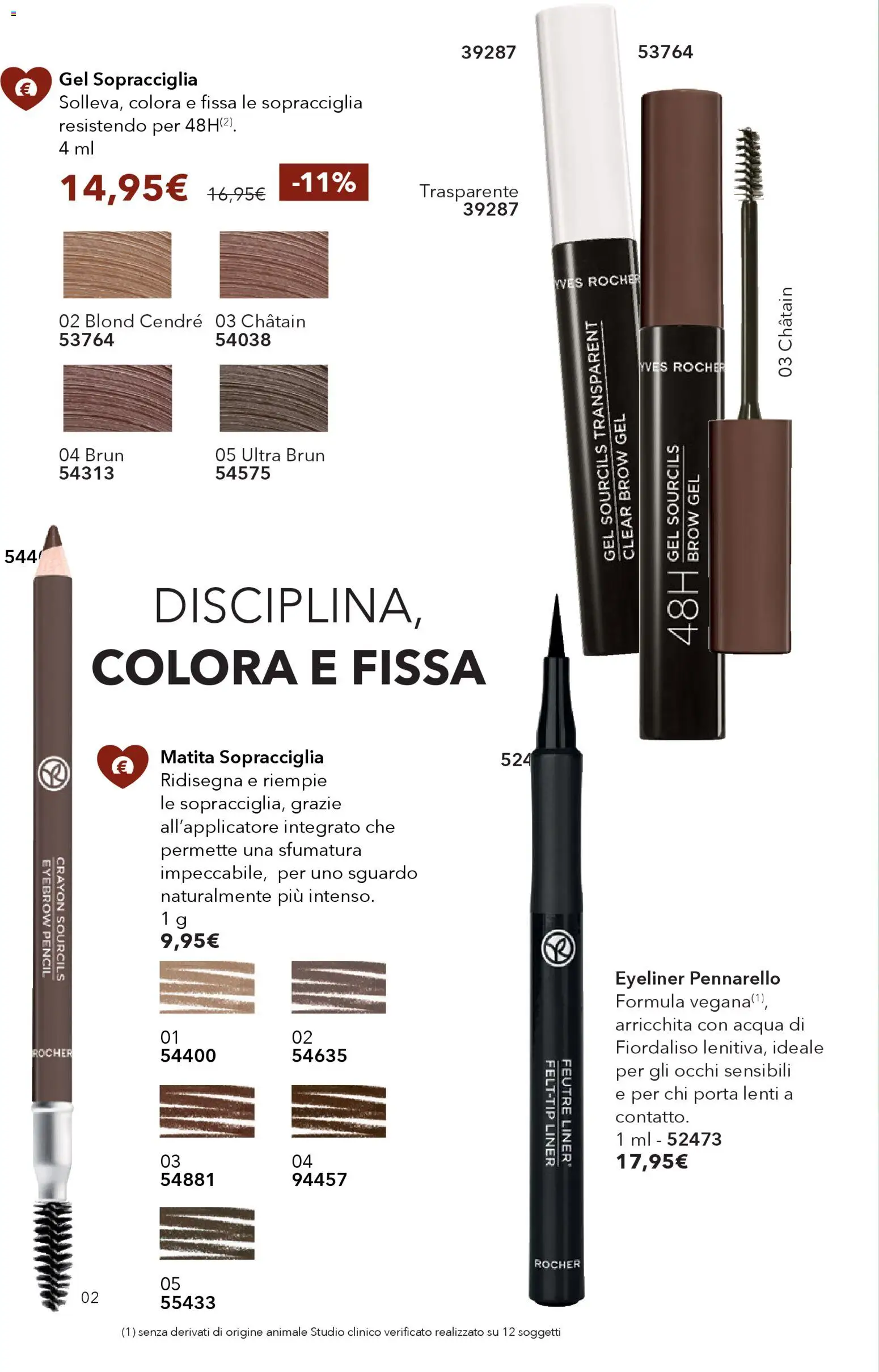 Volantino Yves Rocher del 17.02.2026 | Pagina: 36 | Prodotti: Eyeliner, Acqua