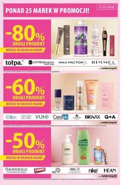 Hebe Gazetka od 23.07.2025 | Strona: 4 | Produkty: Płyn micelarny eveline, Szampon, Maska do włosów, Body