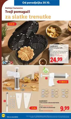 Katalog Lidl - Pregled kataloga iz trgovine Lidl, vrijedi od 20.10.2025 | Stranica: 40 | Proizvodi: Kuhinja