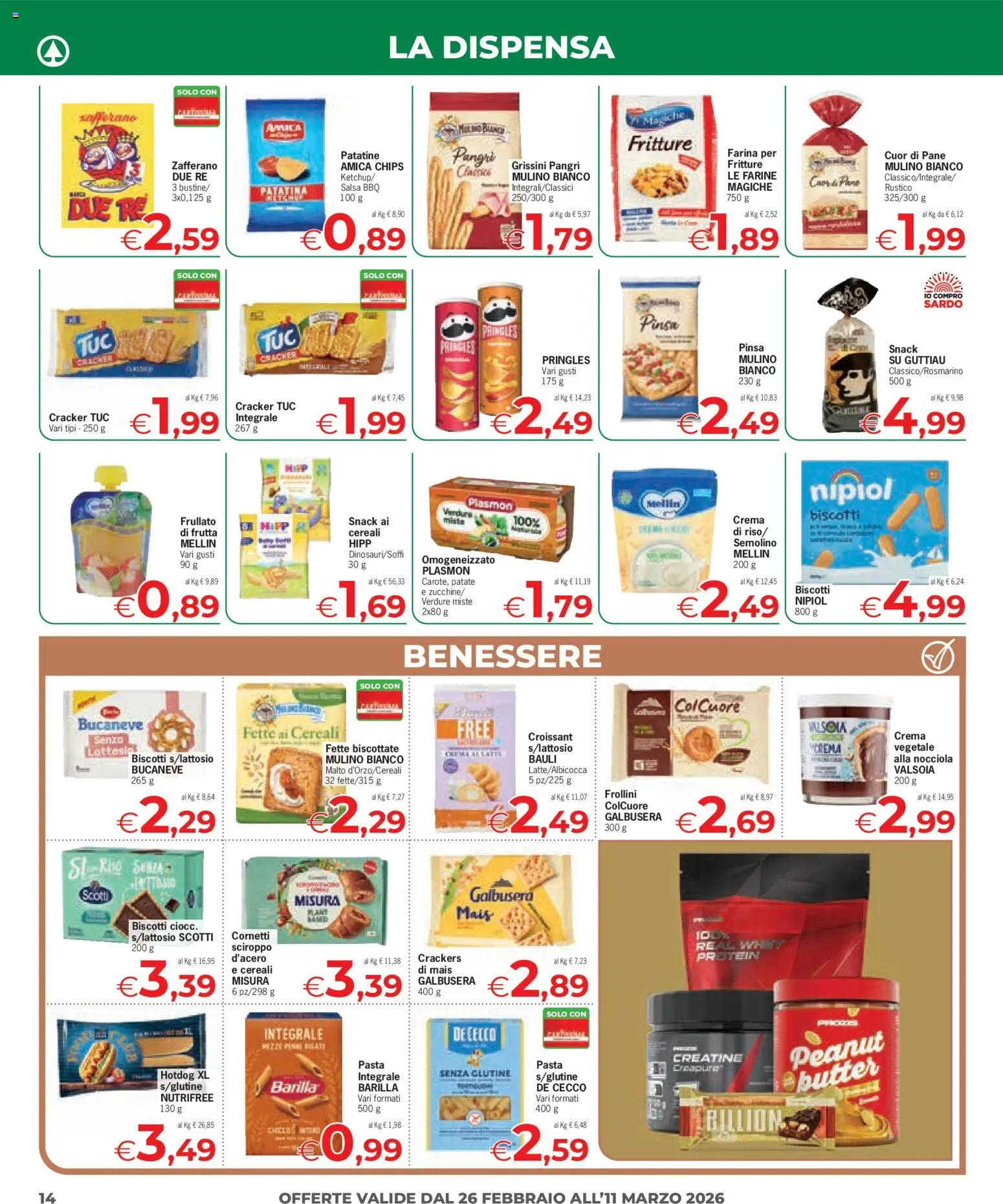 Volantino Eurospar del 26.02.2026 | Pagina: 14