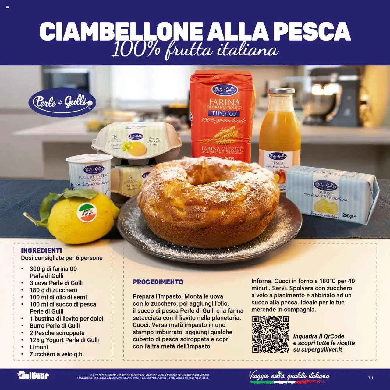 Volantino Gulliver del 09.09.2025 | Pagina: 7 | Prodotti: Uova, Latte, Olio, Pesca