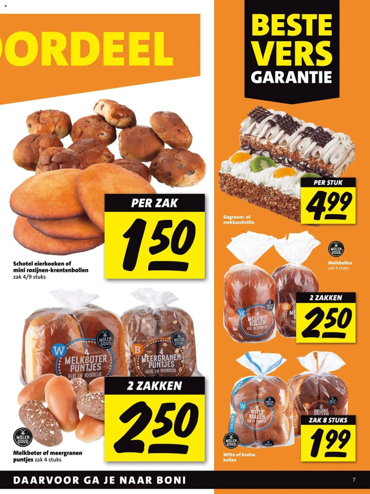 {H1} | Pagina: 7 | Producten: Slagroom, Zak