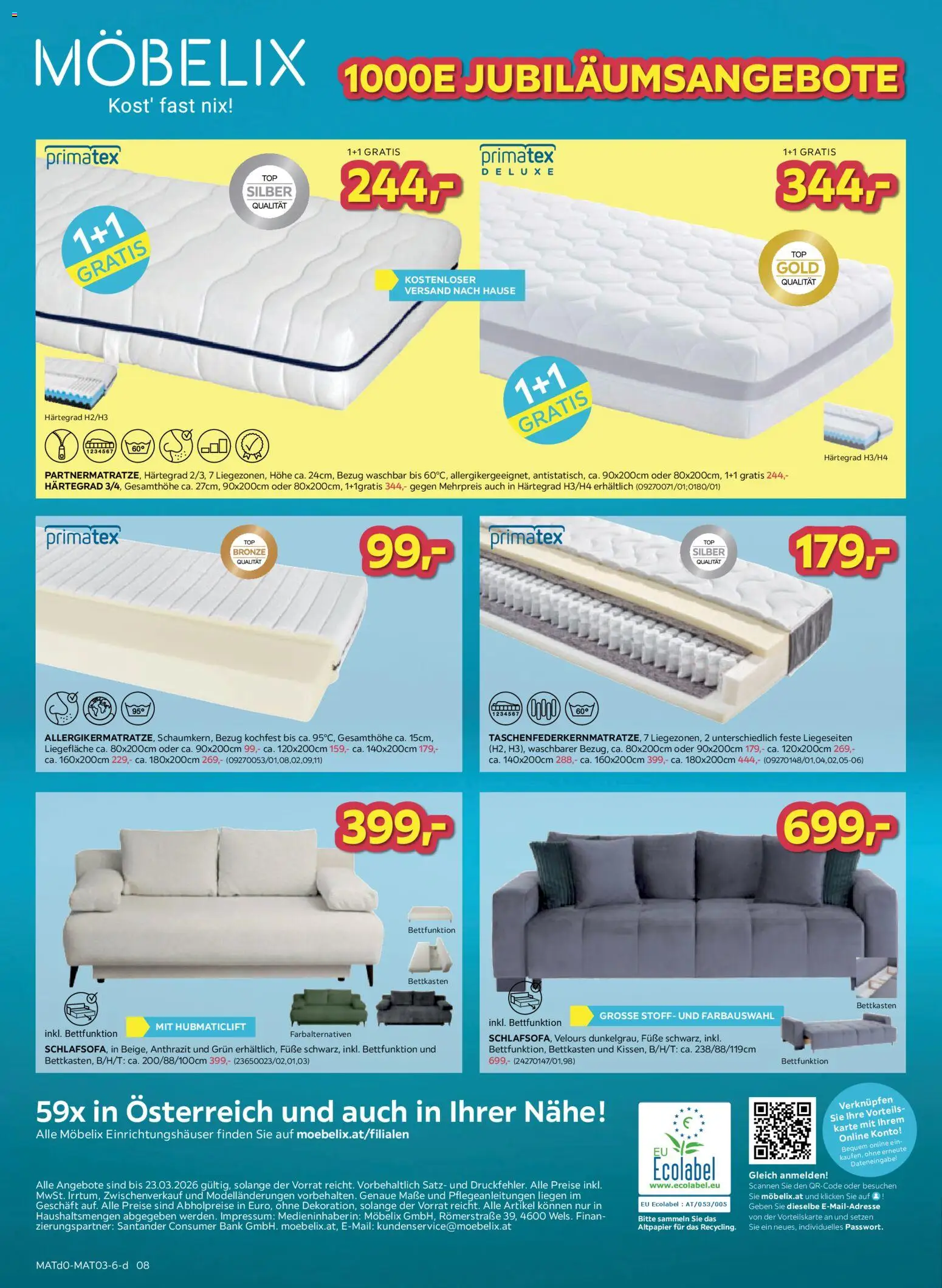 Möbelix Angebote gültig ab 17.03.2026 | Seite: 8