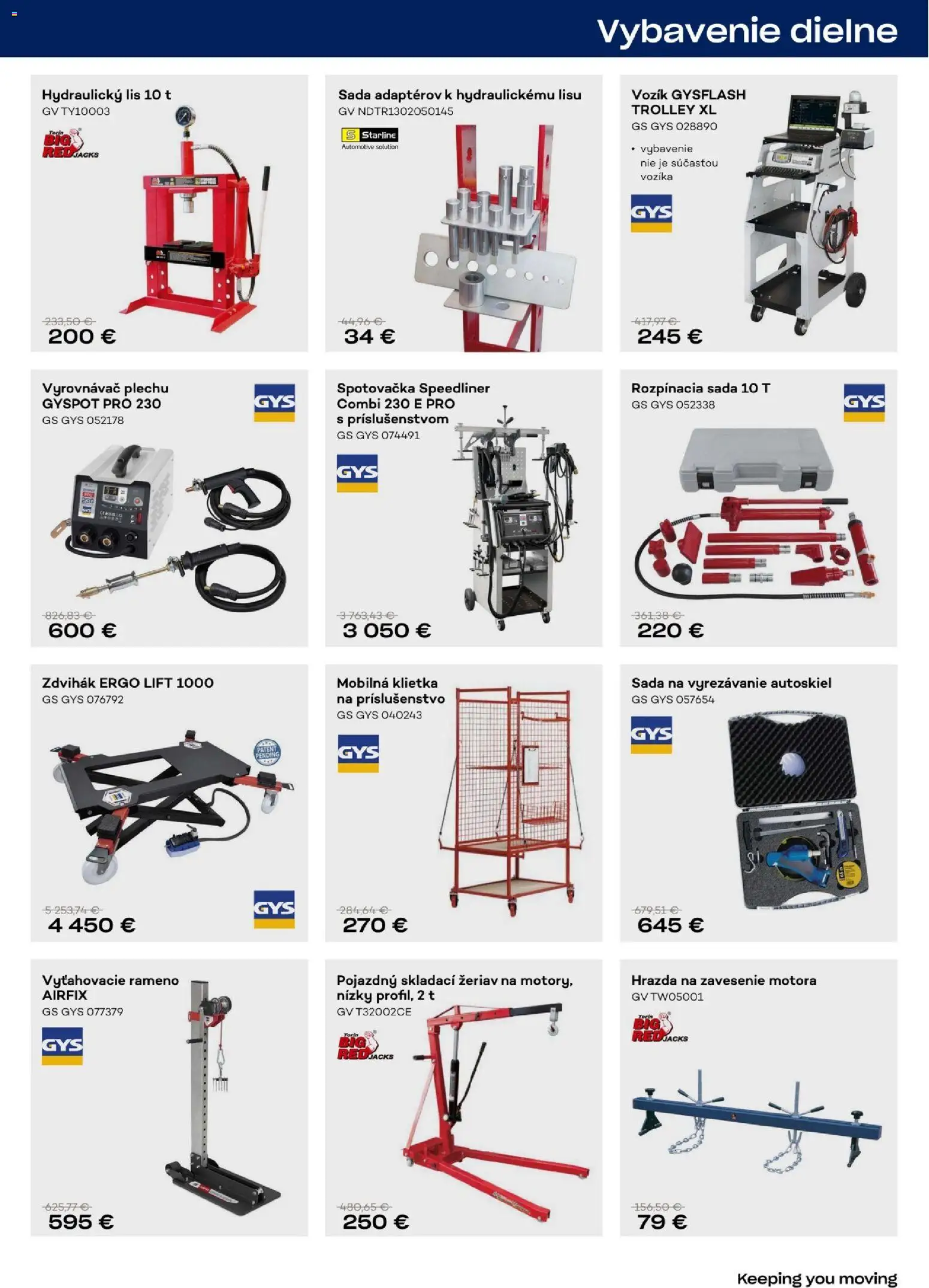 Nové Auto Kelly akcie – leták je platný od 09.03.2026 | Strana: 19 | Produkty: Lis