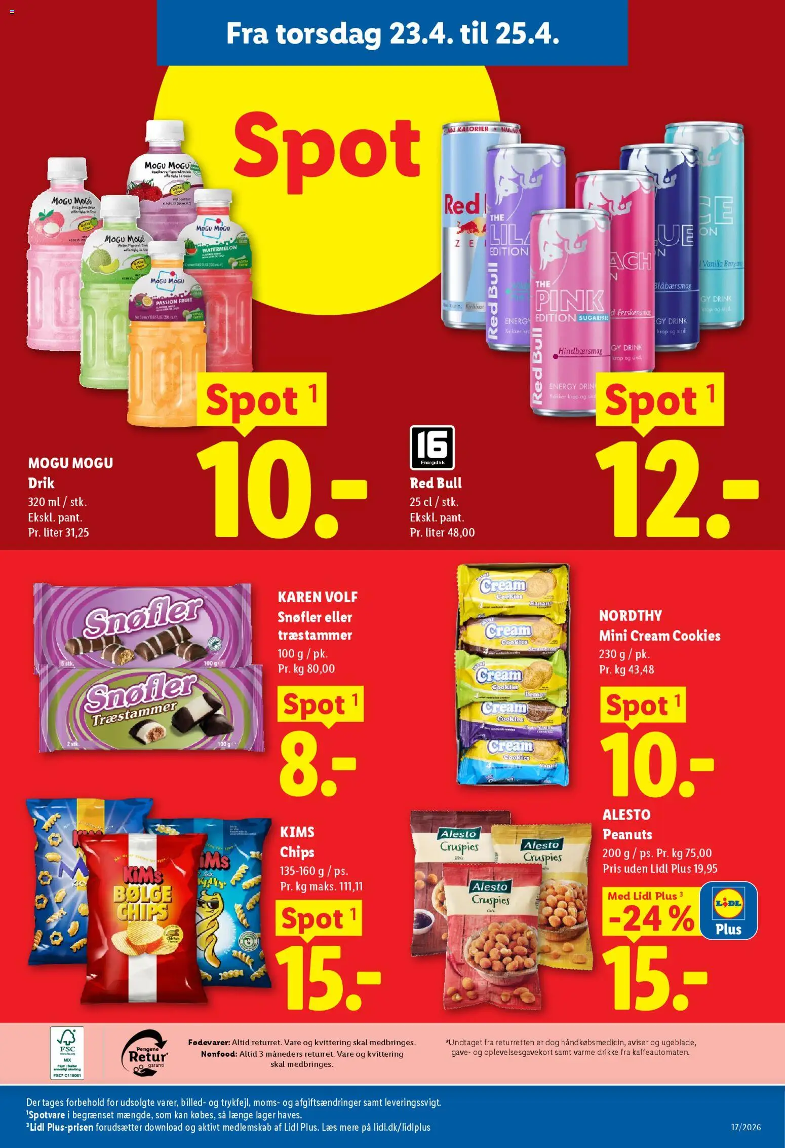 Lidl tilbudsavis – gyldig fra 19.04.2026 | Side: 37 | Produkter: Chips, Cookies, Peanuts, Søm