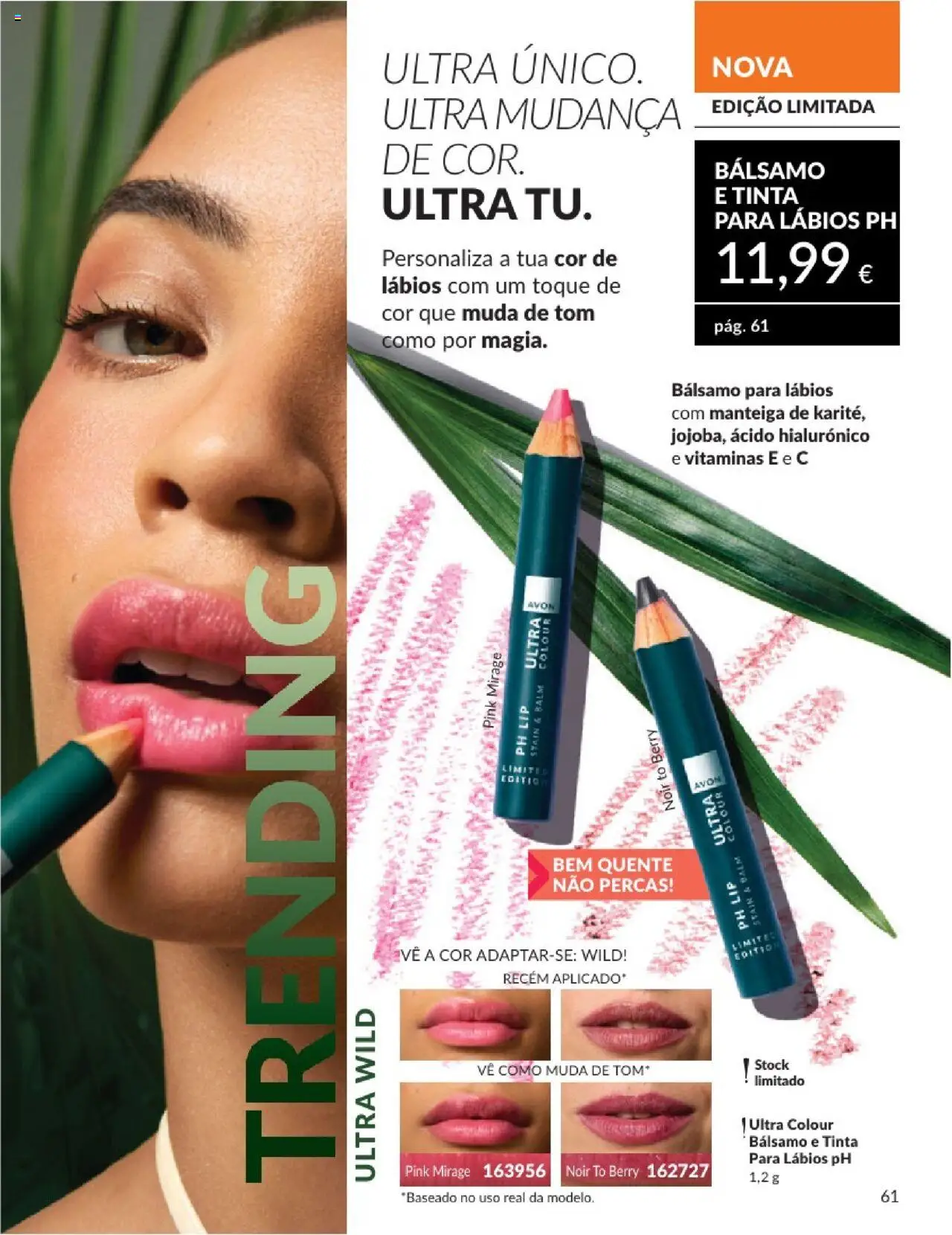 Catálogo Avon Campanha 8 │ válido de 01.08.2025 | Página: 61 | Produtos: Tinta, Manteiga