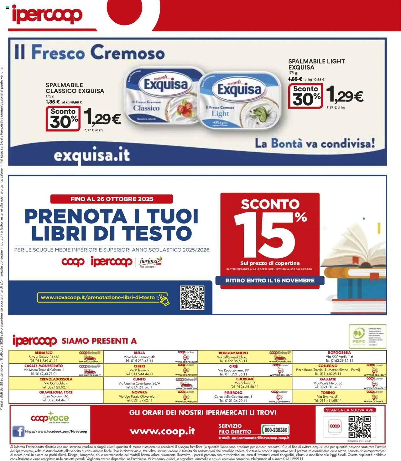 Volantino Ipercoop del 25.09.2025 | Pagina: 32 | Prodotti: Data